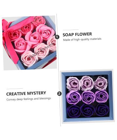 Shop Ipetboom Gradient Rose Soap Bouquet - Artificial Rose Flowers & Soap Gift Boxes for International Delivery - Buy Online on GoSupps.com