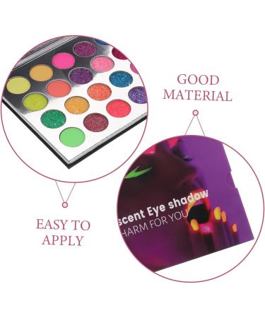 PLAFOPE Luminous Eye Shadow Glitter Eyeshadow Makeup Palette Makeup Eyeshadow Girl Eyeshadow Powder - Buy Online on GoSupps.com