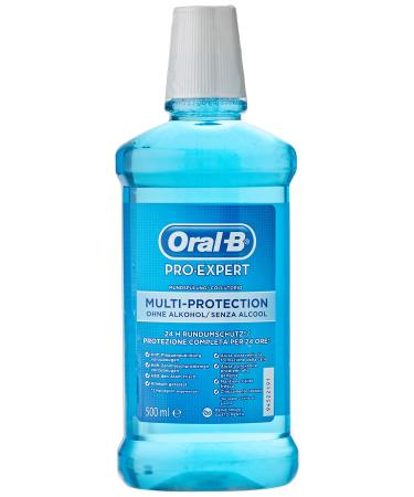 Oral-B Mouthwash Pro-Expert alcohol-free bottle, fresh mint