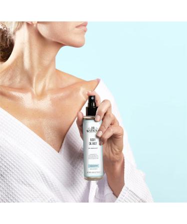 J.R. Watkins Unscented Body Oil Mist Hydrates Skin with Plant-Based Ingredients Fragrance-Free 4.8 oz - Buy Online on GoSupps.com