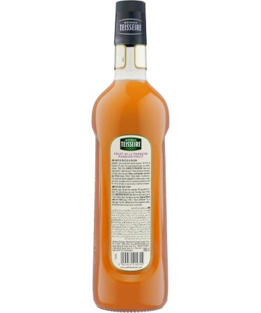 Passion Fruit Syrup Mathieu Teisseire for drinks lemonades iced teas sodas shakes cocktails with - Buy Online on GoSupps.com