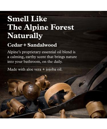 Alpine Provisions Cedar & Sandalwood Conditioner - Vegan Plant-Based Hair Care for Moisture & Repair - 16.9 FL Oz - Buy Online on GoSupps.com