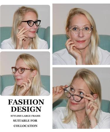 Shop Eyekepper 4-Pack Chic Bifocal Reading Glasses for Women - Small Face +2.50 Diopters - Clear Lens - International Shipping Available - Buy Online on GoSupps.com