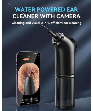 Water Powered Ear Cleaner with Camera | Electric Ear Wax Removal Tool | Safe Ear Irrigation Kit for Adults | 10 Ear Tips Included - Buy Online on GoSupps.com
