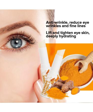 Turmeric Retinol Eye Cream Stick | Anti-Aging Moisturizer for Dark Circles & Puffiness - Buy Online on GoSupps.com