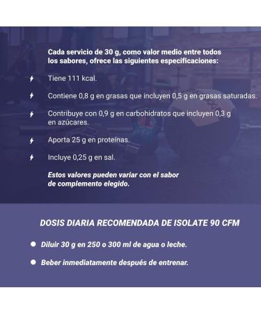 Isolate 90 CFM - 500 g - Speculoos Lover - CFM Whey Isolate Protein - Avec Provon 295 Whey Isolate de Glanbia - Aide augmenter la masse musculaire - Produit de sport Speculoos Lover 500g - Buy Online on GoSupps.com