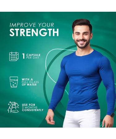 AMBROSIAL Gokshura Tribulus Terrestris High Strength 500 mg per Capsule | Tribulus Terrestris Extract Capsules for Men & Women | Herbal Supplement for Energy & Immunity (Pack of 1-60 Capsules) 60 Count (Pack of 1) - Buy Online on GoSupps.com