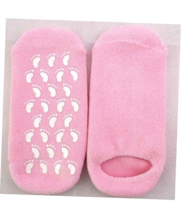 DOITOOL Gel Spa Socks Moisturizing Heel Socks Moisturizing Gel Repair Women Gel Socks Gel Socks for Dry Feet Moisture Socks Soft Moisturizing Socks Women Socks Nursing Socks Foot Miss 19.00X9.00X0.50CM - Buy Online on GoSupps.com