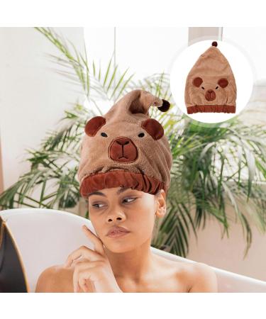 VALICLUD Coral Fleece Hair Drying Cap - Absorbent Wet Hair Towel for Fast Drying | International Shipping - Buy Online on GoSupps.com