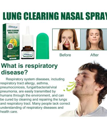 Stuffy Nose Spray Nasal Congestion Spray10ml Nasal Congestion Cleaner Mist Sinus Pressure Relief Safe Mild Formula Jildouf - Buy Online on GoSupps.com