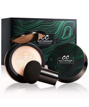 HOUSN CC cream Mushroom Head Air Cushion Concealer Makeup Foundation Moisturizing BB Cream Concealer Liquid Foundation