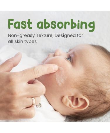 Plant Powered Natural Baby Face Cream - 50g | Organic Gentle & Eco-Friendly Skincare - Buy Online on GoSupps.com