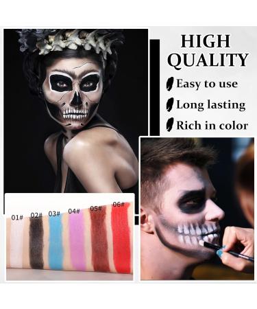 Black Body Face Paint Stick - High Pigmented Matte Lipstick for Sports Halloween & Special Effects | Eye Black Stick 02Black - Buy Online on GoSupps.com