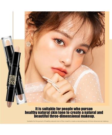 Veeteah Contouring Stick Double Ended Concealer Highlighter Stick Waterproof Contour Pencil Contour Cream & Highlighter Highlighting & Contour Stick for Women - Buy Online on GoSupps.com