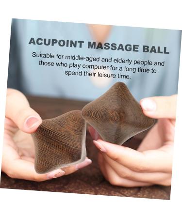 Healeved Wenge Health Balls - Chinese Stress Relief & Muscle Massager for Hand Exercises - 7x7x7cm | Perfect Gift & Home Decoration - Buy Online on GoSupps.com