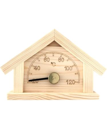 Pinetta Sauna Thermometer - Premium Pine Thermometer for Home Saunas | International Shipping Available - Buy Online on GoSupps.com