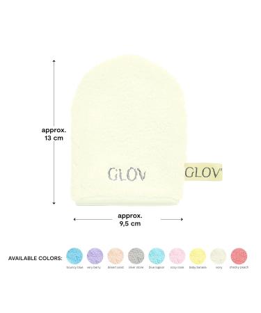 Glov Makeup Towels - Washable Microfiber Makeup Remover Gloves & Facial Sponges in Ivory | Eco-Friendly & Reusable - Buy Online on GoSupps.com