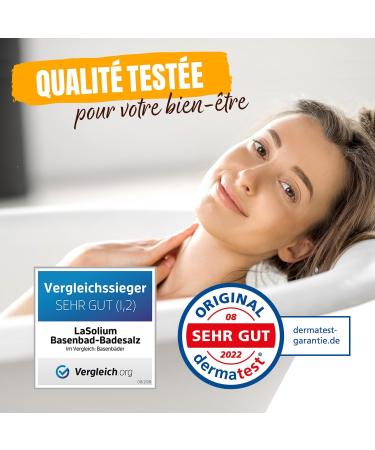 Bain basique sel de bain alcaline pour la d sacidification DERMATEST MENTION TR S BIEN 1200 g  - Buy Online on GoSupps.com