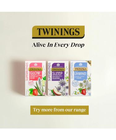 Twinings Superblends Womens Health Bundle. Balance Tea - Spearmint and added Vitamin B6 + Menopause Cool Moments Peach flavoured with lemon balm honeybush and Vitamin B6 - Buy Online on GoSupps.com