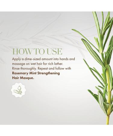 Mielle Organics Rosemary Mint Strengthening Shampoo and Conditioner with Biotin - Buy Online on GoSupps.com