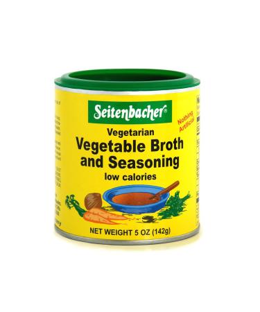 Seitenbacher Vegetarian Vegetable Broth and Seasoning, 5-Ounce Cans (Pack of 6)