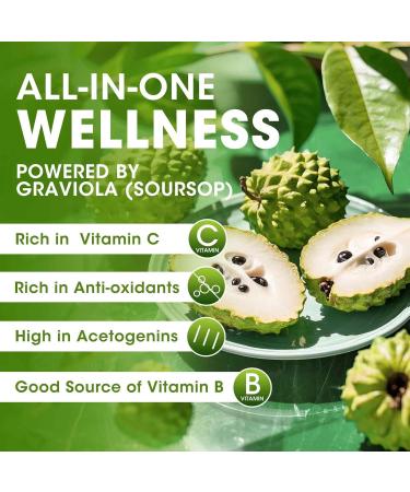 iMATCHME (2 Pack Soursop Graviola Liquid Drop for Cell Support & Regeneration, Immune System and Gut Health Support, Pure Soursop Bitters Liquid, High Absorption, Sugar/Gluten Free, Natural Flavor Original 2 Fl Oz (Pack of 2) - Buy Online on GoSupps.com