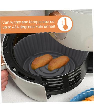 Alipis Fryer Silicone Bakeware Baking Pans Reusable Air Fryer Pan Professional Air Fryer Grill Mat Bread - Buy Online on GoSupps.com