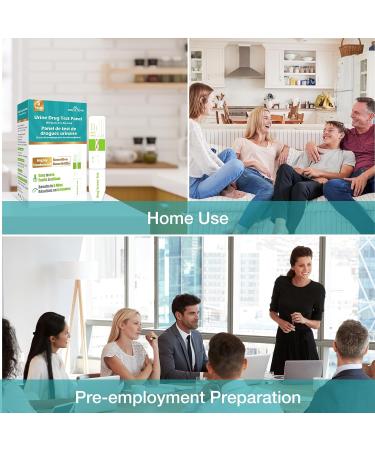 Easy Home Marijuana Test Dip Card: THC Test Kit Quick Urine Drug Test Panel 5 Pack Weed/Cannabis Screen Test Strips Highly Sensitive 50 ng/mL Cutoff -#EDOAP-114 5 Count - Buy Online on GoSupps.com