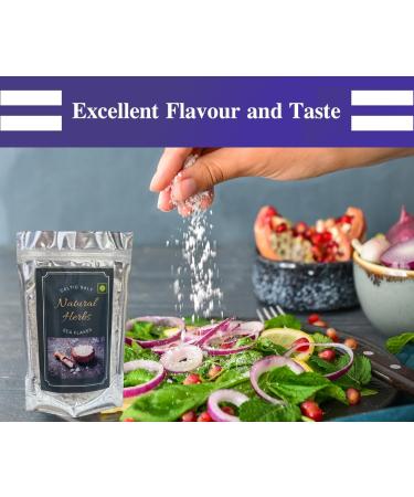 Generic Celtic Sea Salt Coarse 82 Minerals 8 Oz (240G) Resealable Bag Low in Sodium Perfect for Hydration Cooking & Seasoning (200 Grams) 200 Grams - Buy Online on GoSupps.com