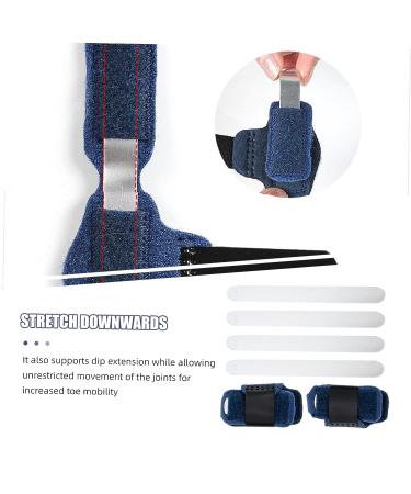 INOOMP 1 Set Adjustable Thumb Brace & Splint for Trigger Finger Support | Toe Strap Wrist Thumb Bandage Spica Splint with Aluminum Alloy Protection - Buy Online on GoSupps.com