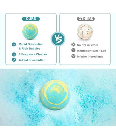 Swiecedon Gifts for Women | 5 Bathing Balls & 4 Aroma Candles - Perfect for Mother's Day Valentine's & Christmas - Buy Online on GoSupps.com