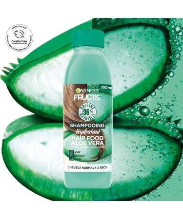  Garnier Garnier NYX PROFESSIONAL MAKEUP Garnier Hair Food Garnier Fructis Hair Food Moisturizing Shampoo with Aloe Vera 350 ml - Buy Online on GoSupps.com