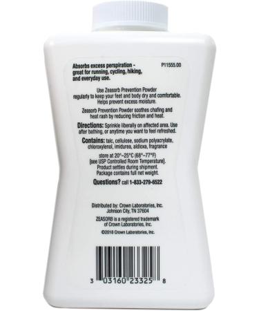 Zeasorb Prevention Super Absorbent Powder 2.5oz - Pack of 2 | Fast-Acting Formula - Buy Online on GoSupps.com
