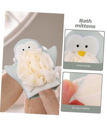Adult Double-Sided Cartoon Bath Flower Wipes & Scrubbing Gloves - Cute Bath Products for Gentle Skin Cleaning - Buy Online on GoSupps.com