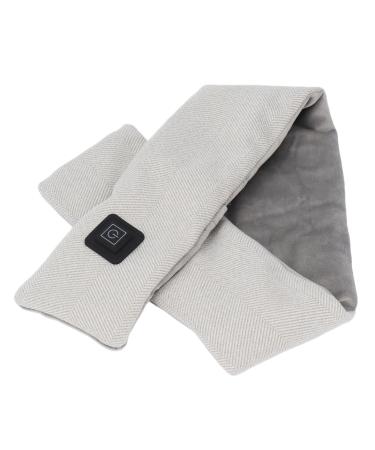 Electric Neck Heating Scarf Graphene Heating Elements 3 Temperature Levels Washable USB Neck Warmer for Hot Compresses