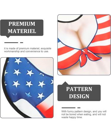 Ciieeo Adult Bibs for Women - Funny Washable Clothing Protector for Elderly Eating - Perfect Gifts for Ladies and Elders - Buy Online on GoSupps.com
