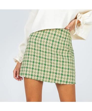 Winter Ladies Skirt | Adjustable Lace Trim Ruffle Mini Skirt | Green Petticoat Extension for Women - Buy Online on GoSupps.com