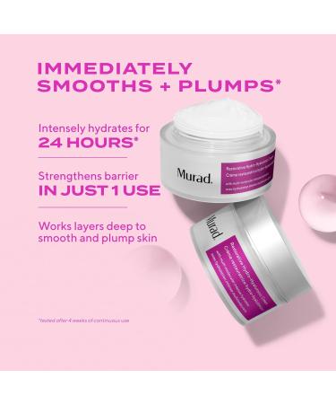 Murad Refresh & Hydrate Combo - AHA/BHA Exfoliating Cleanser and Restorative Hydro-Hyaluronic Face Cream to remove Dull Dry Skin and Boost Radiance and Hydration Set of 2 - Buy Online on GoSupps.com