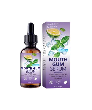 Tooth cleaning drops gentle on gums 60ml breath freshener drops De Ntal Hygiene Liquid easy to use at any time suitable for adults teenagers use