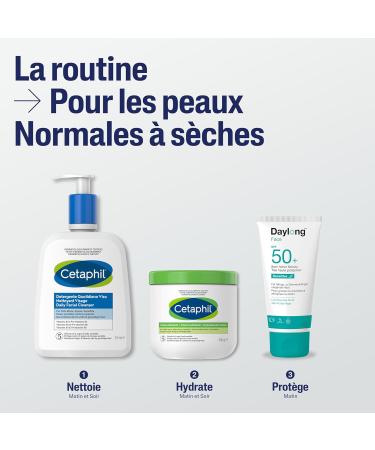 Cetaphil Gel nettoyant visage 237ml pour peaux sensibles mixtes grasses nettoyant visage femme et homme base de Niacinamide Panth nol et glyc rine - Buy Online on GoSupps.com