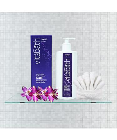 Vitabath Orchid Intrigue Moisturizing Bath & Shower Gel - 21 oz - Hydrating & Soothing Body Cleanser - Buy Online on GoSupps.com