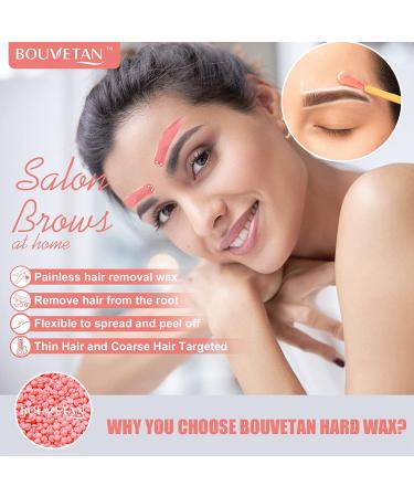 Wax Beads for Hair Removal - 16.5oz Hard Wax Beads for Sensitive Skin - Ideal for Bikini, Brazilian, Face, Eyebrow, Armpit, Legs, and Chest - Painless Hair Removal - 3 Blue + 2 Pink - Buy Online on GoSupps.com