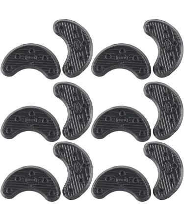 SUPVOX Anti-Slip Horseshoe Shaped Heel Repair Pad Patches - 10 Pairs, Style 3 - Buy Online on GoSupps.com