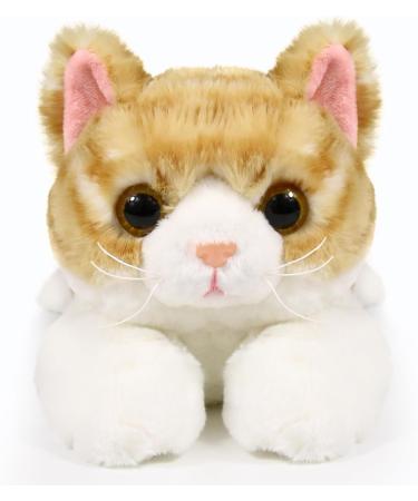 ICE KING BEAR 16 Inches Weighted Cat Soft Toy 1.2Kg Plush Large Stuffed Animal (Orange) - Buy Online on GoSupps.com