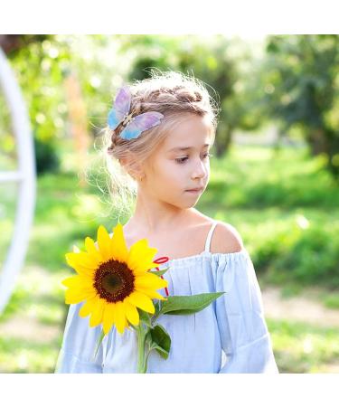 Arqumi Butterfly Hair Clips 6PCS - Colorful 3D Moving Wings Hair Accessories for Girls, Teens, and Women - Cute Dancing Butterfly Clips - Buy Online on GoSupps.com