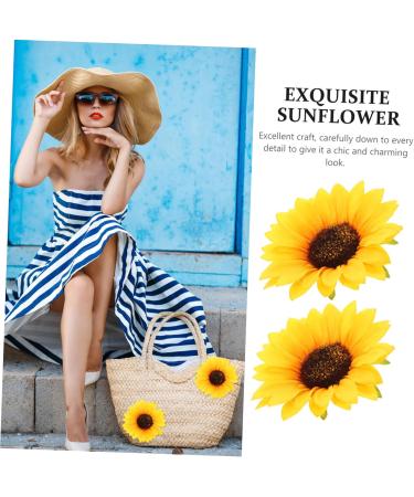 Zerodeko 50 Pcs Simulated Sunflower Clothes Decoration Easy to Attach Patch Sunflower Design Attractive Patch Cotton Patch Coat Artificial Flower Dance Costume Clothing Decorate Silk Cloth As Shownx5pcs 10X10X2CMx5pcs - Buy Online on GoSupps.com