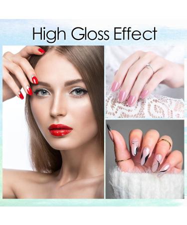 Viffa No Wisch Gel Top Coat & Base Coat Set - 2 x 15ml for Perfect Nail Art | Manicure Gifts for Home & Salon - Buy Online on GoSupps.com