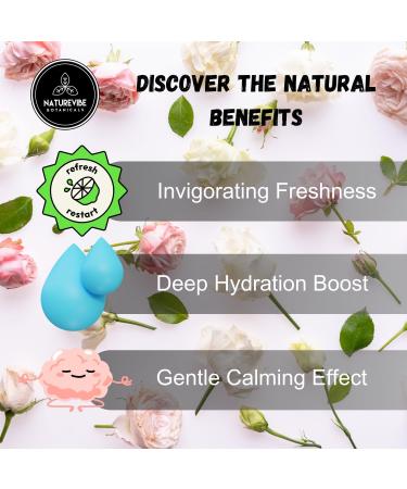 Naturevibe Botanicals Eau de g ranium hydrosol 947 2 g - Buy Online on GoSupps.com