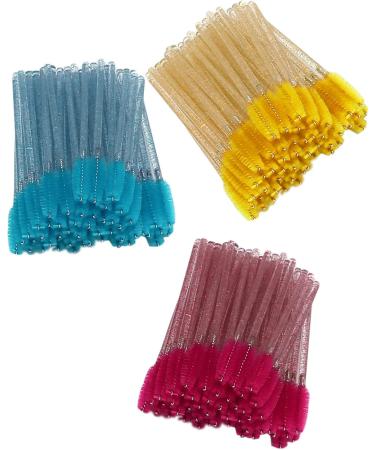Besuso 400Pcs Disposable Eyelash Brush Mascara for Eye Lashes Extension Eyebrow and Makeup Brushes - Buy Online on GoSupps.com