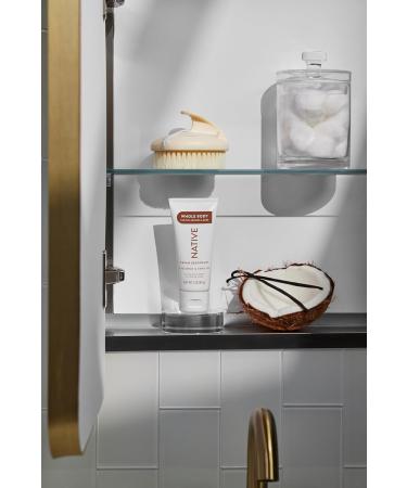 Native Whole Body Deodorant Cream Contains Naturally Derived Ingredients Deodorant for Women & Men | 72 Hour Odor Protection Aluminum Free with Coconut Oil and Shea Butter | Coconut & Vanilla - Buy Online on GoSupps.com